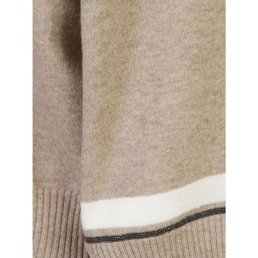 BRUNELLO CUCINELLI Bruine Sweatshirt Aw24 Dameskleding Brown Dames