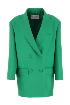 Crepe Couture Oversize Blazer