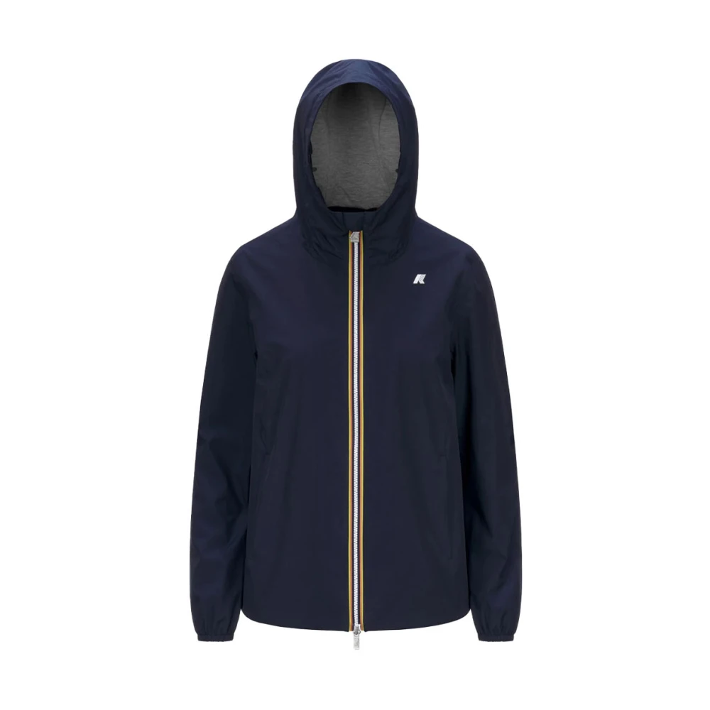K-Way Donna Blu - Giacca Corta Poliestere - Jackets - L