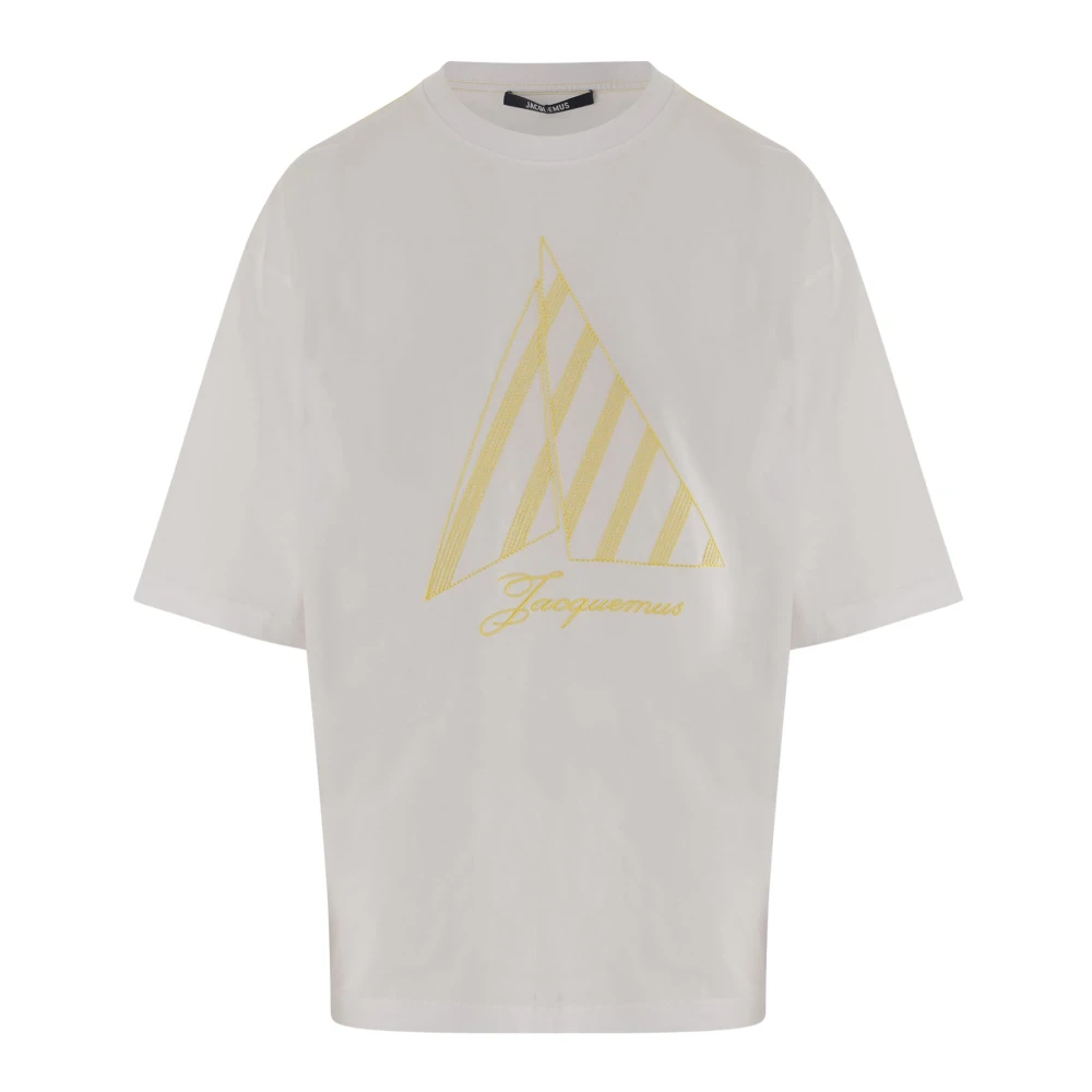 Jacquemus White T-Shirts, Female, M, Voilier T-Shirt