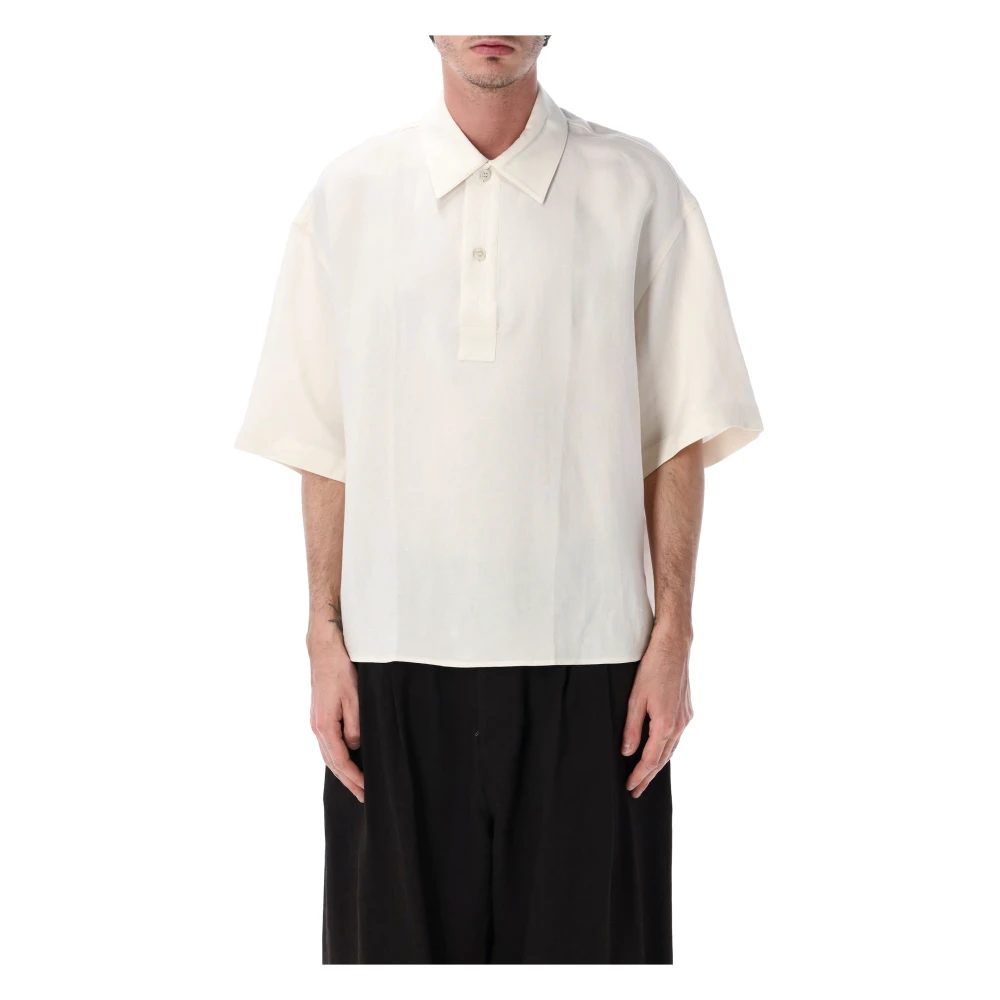 Studio Nicholson Uomo Bianco - Polo - Tops - S