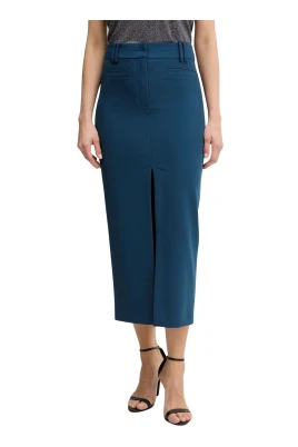 Slit Midi Skirt