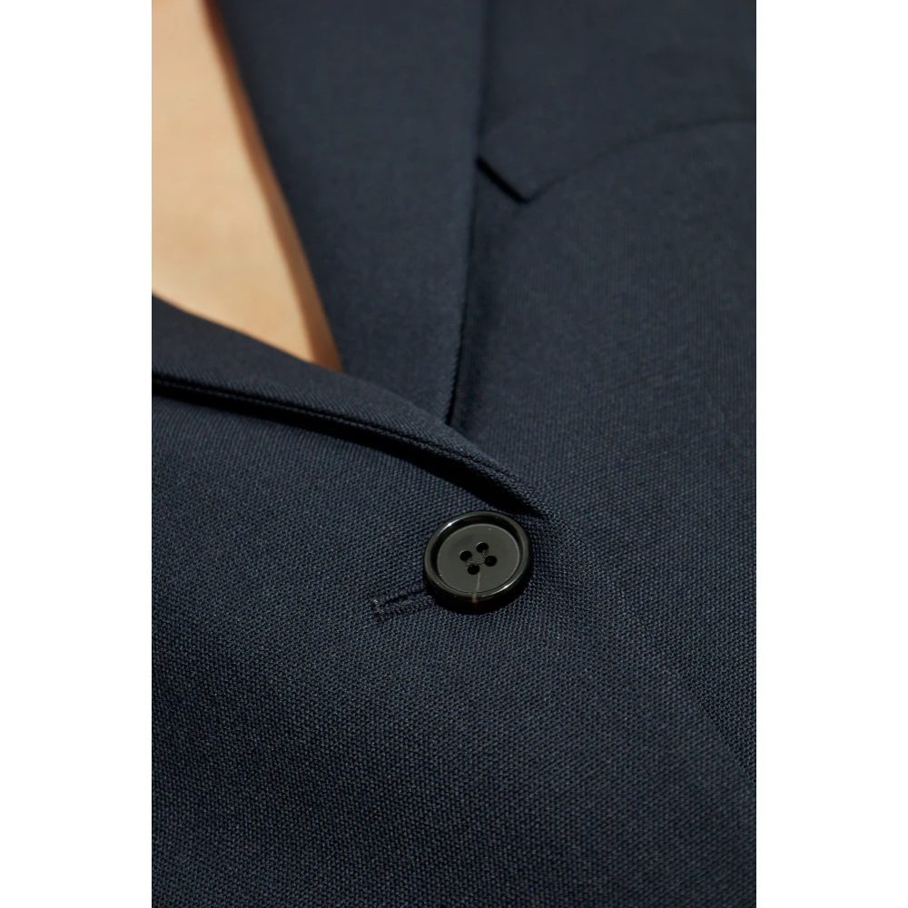 Theory Wollen vest Blue Dames