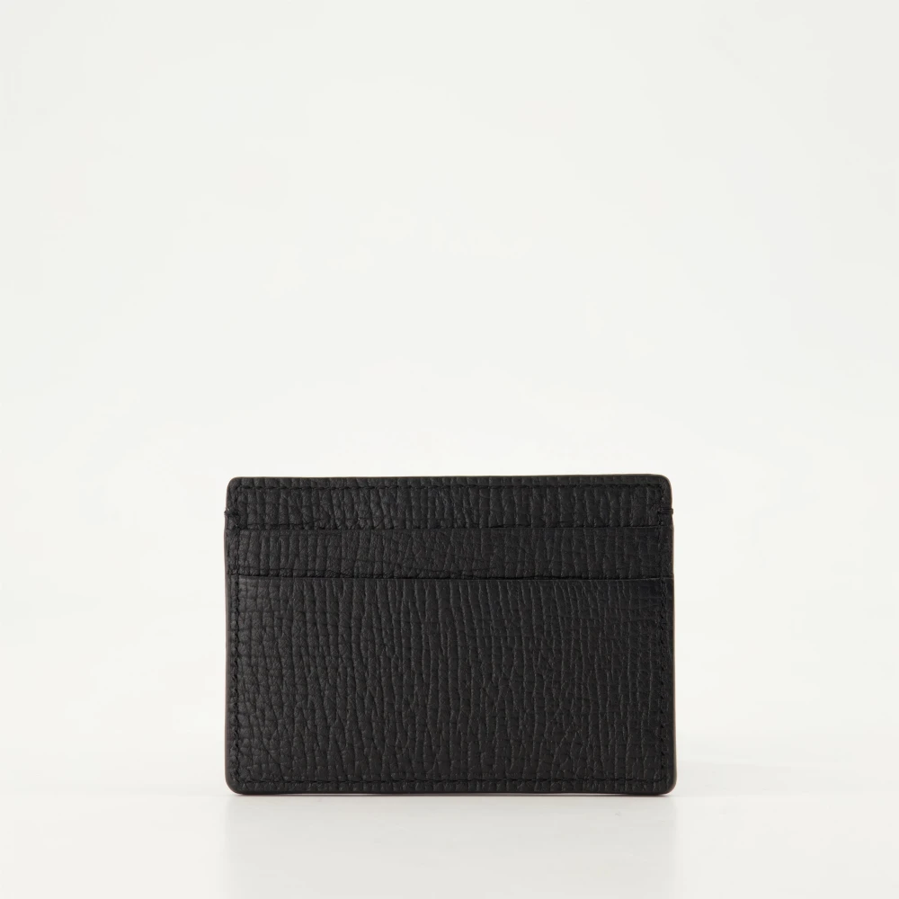 Versace Myth Leren Kaarthouder Black Heren