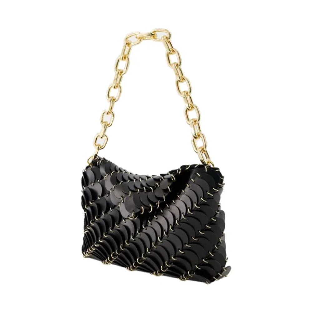 Paco Rabanne Leather handbags Black Dames