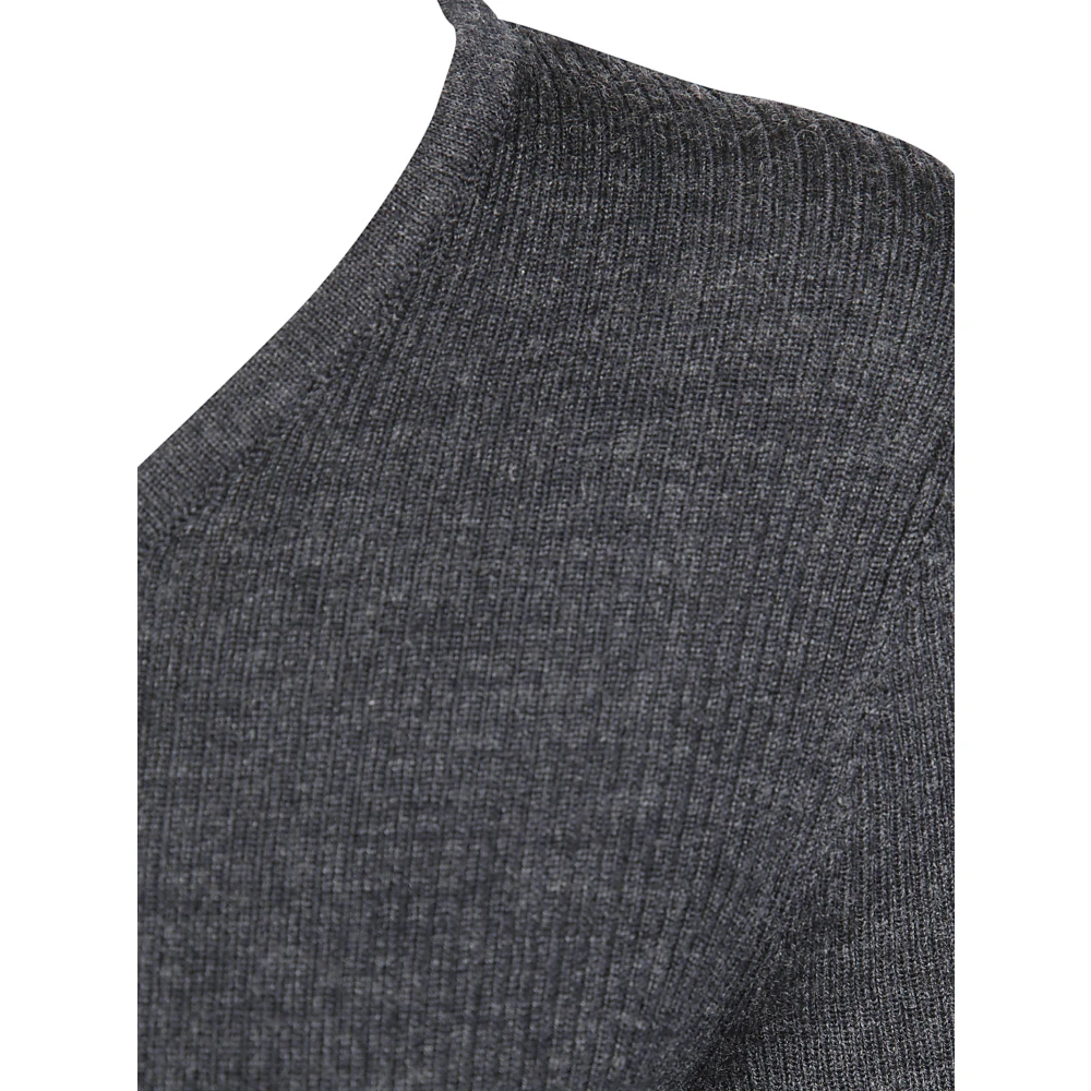 P.a.r.o.s.h. Asymmetrische Ribtrui Gray Dames