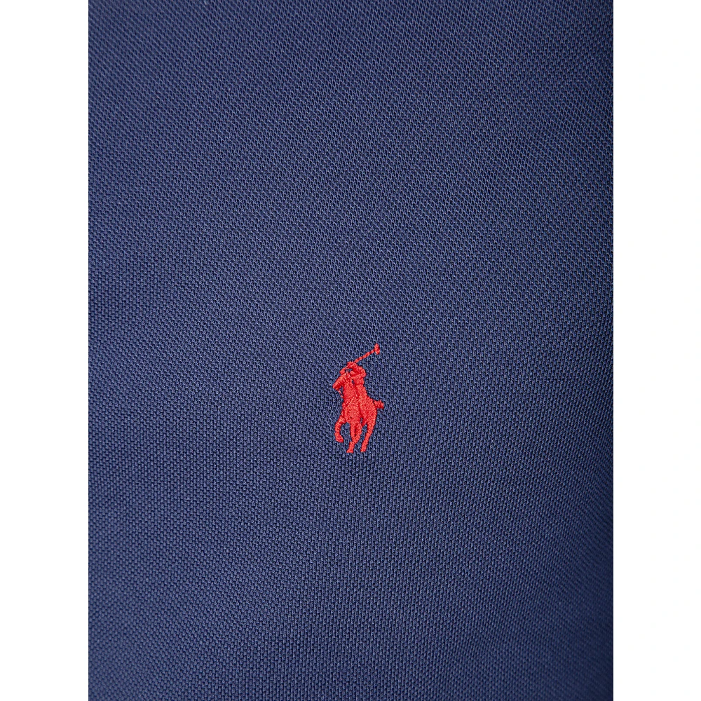 Polo Ralph Lauren Navy Gebreide Trui met Lange Mouwen Blue Heren