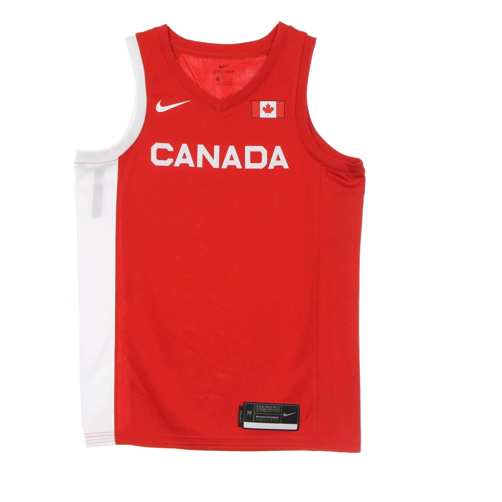 Nike Canada Basketball Tank Top Tokyo 2020 Red Heren