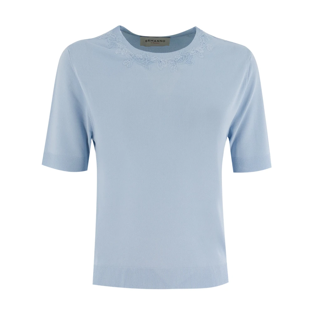 Knitwear > Round-neck Knitwear - - Ermanno Scervino - Modalova