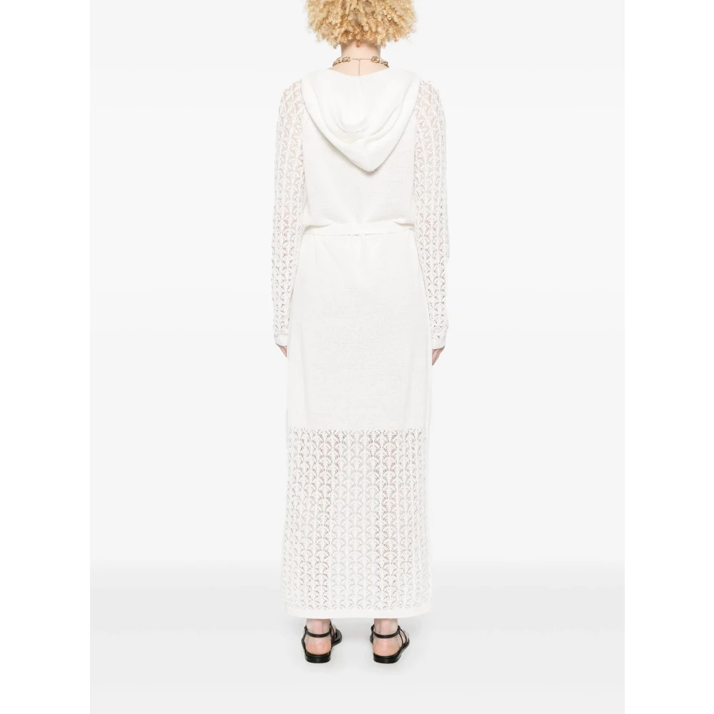Zimmermann Witte Gebreide Mouwloze Trui White Dames