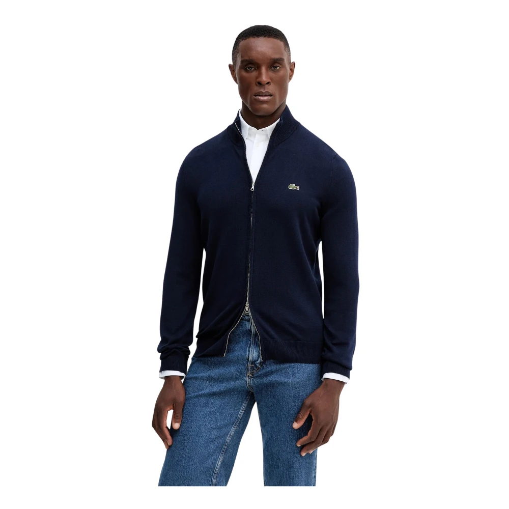 Lacoste Uomo Blu Maglie, Xl, New,