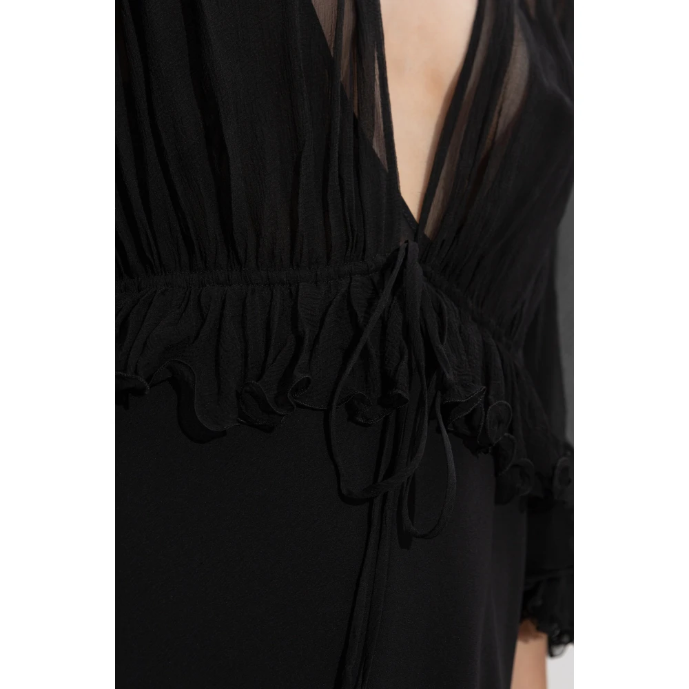 Chloé Zijden jurk Black Dames