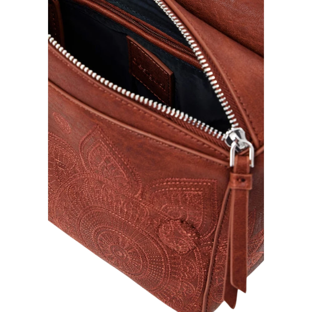 Desigual Dames Kleine Tassen Lente Zomer Collectie Brown Dames