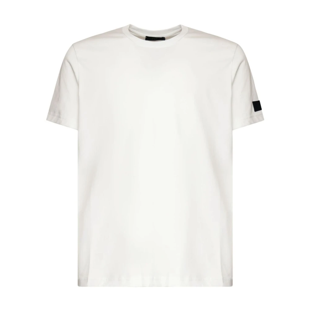Fay Casual Katoenen T-shirt White Heren