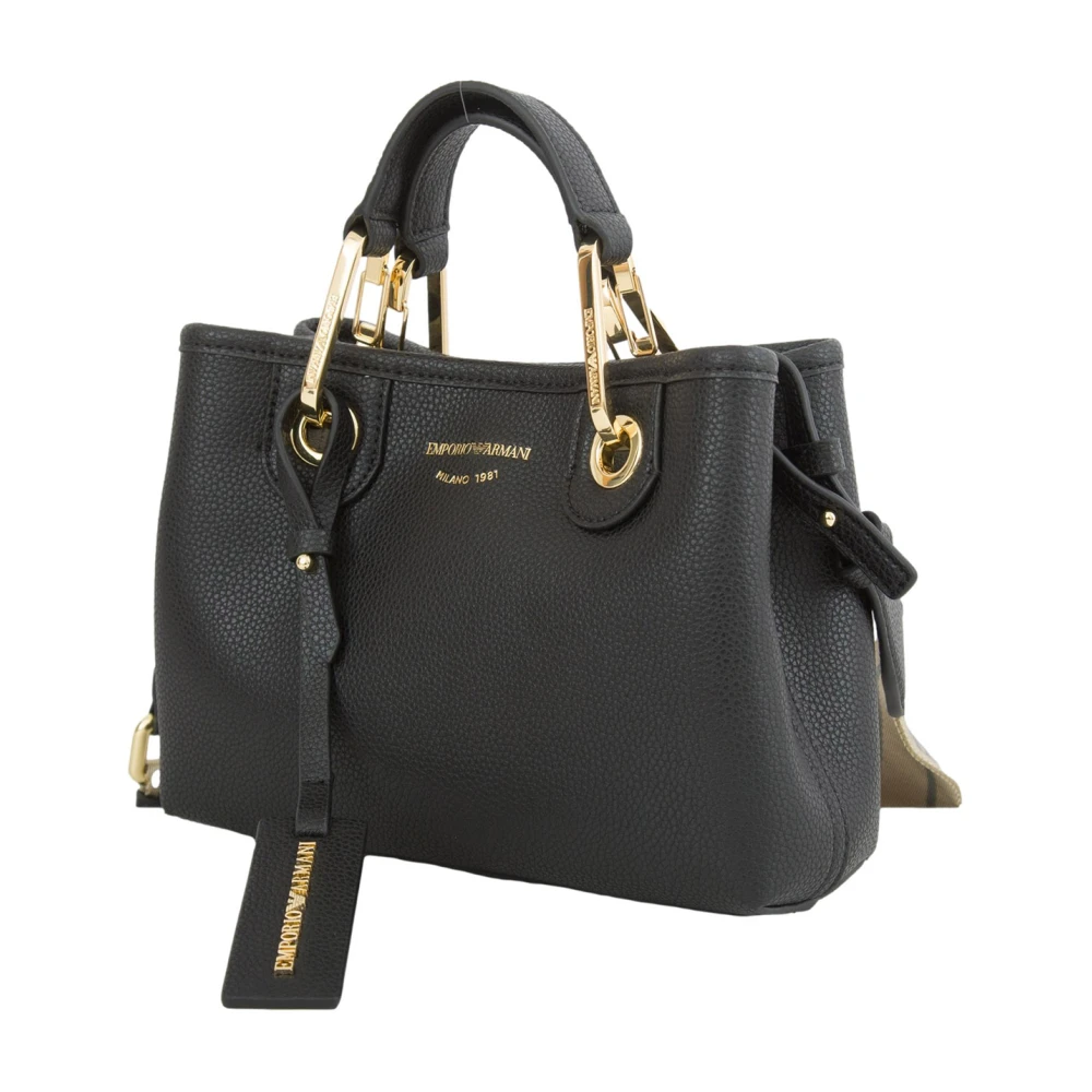 Emporio Armani Zwarte Winkelmand Black Dames