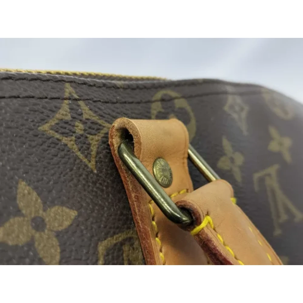Louis Vuitton Vintage Pre-owned Leather travel-bags Brown Dames
