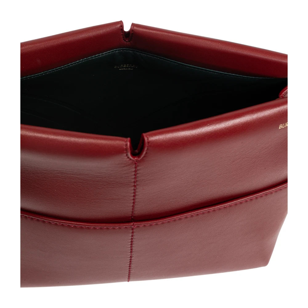 Burberry Snip Clutch Red Dames