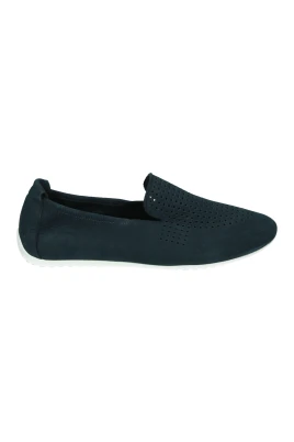 Blå Slip-Ons med Latex Sula
