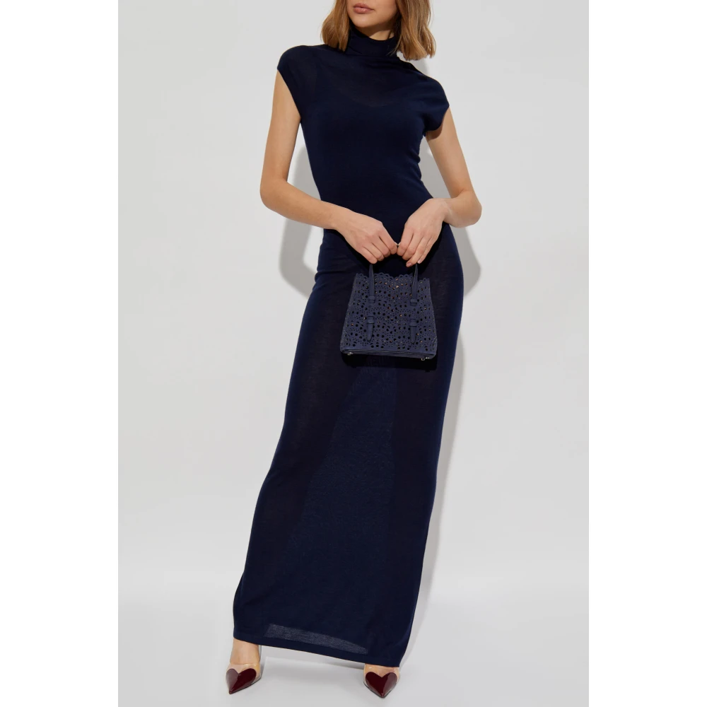 Alaïa Kasjmier jurk Blue Dames
