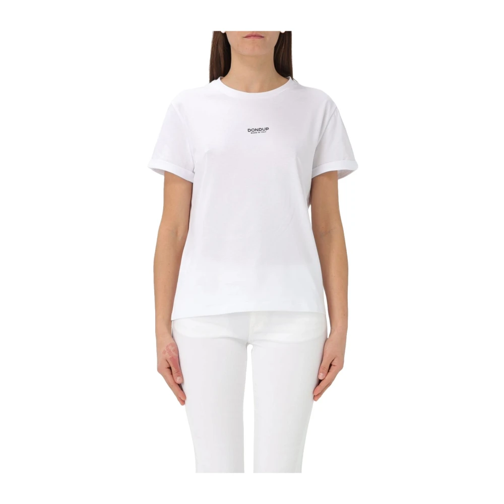 Dondup - Tops > T-Shirts - White - Dondup - Modalova
