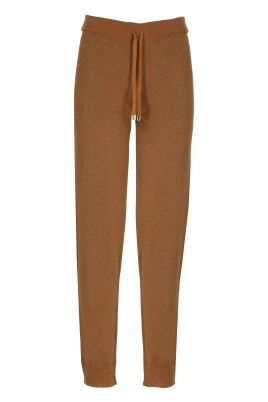 Drawstring Lurex Cotton Pants