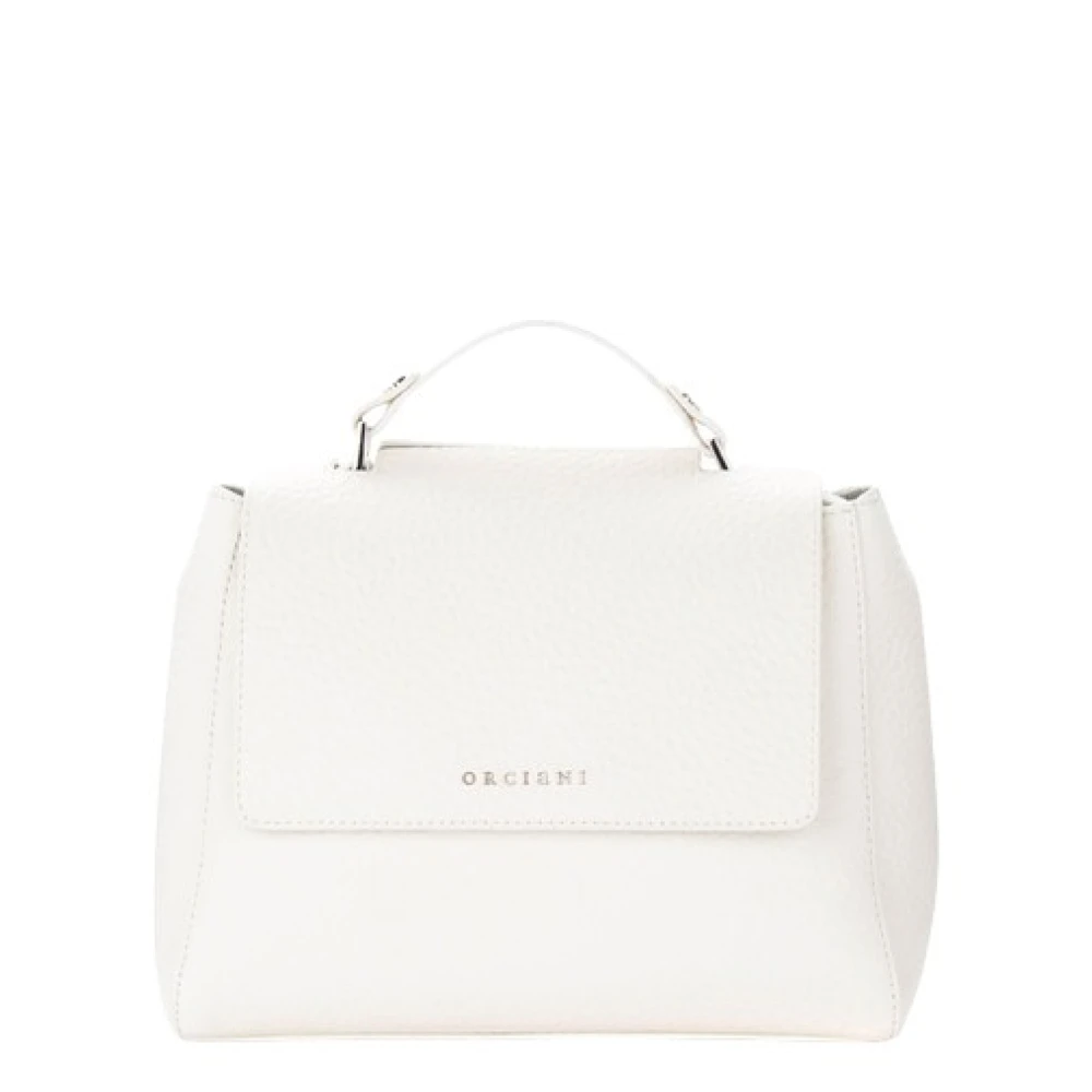 Orciani Women's White Sveva Soft Small Handbag - Handbags - One Size - Bags