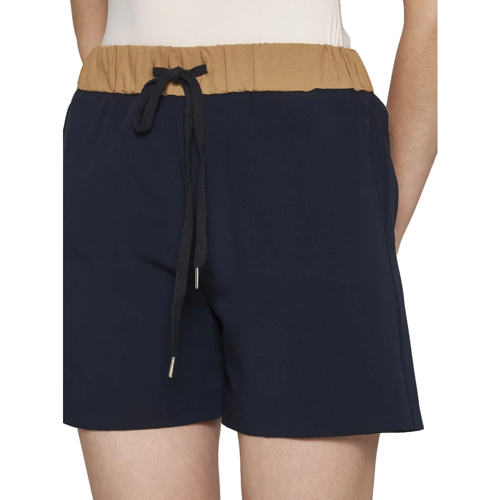 Blanca Vita Stijlvolle Shorts voor de Zomer Blue Dames