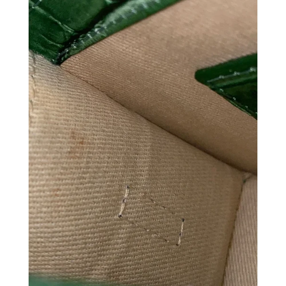 Jacquemus Pre-owned Leather handbags Green Dames