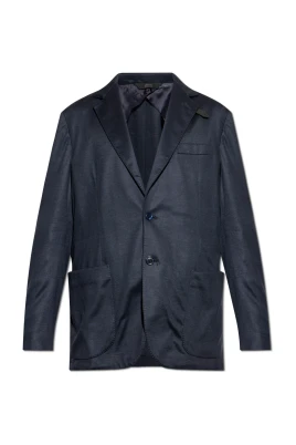 Blazer med rutmönster