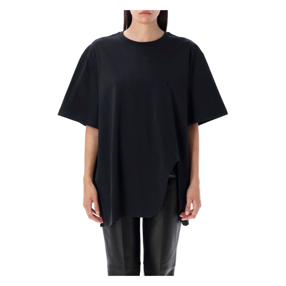 Tシャツ・カットソー THE ATTICO Women Tops 250WCT00350JJJ025PR414 Black Zane'' black top for Women | THE ATTICO®