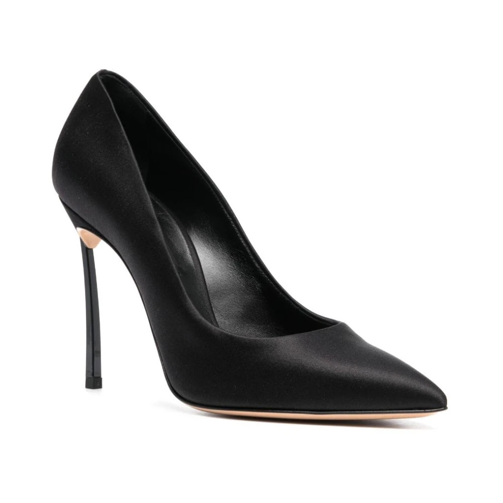 Casadei Zwarte Blade Twenties Leren Pumps Black Dames