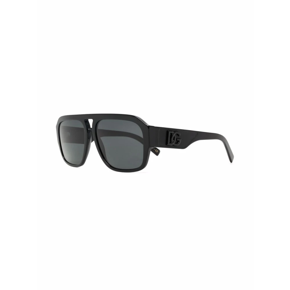Dolce & Gabbana Men's Black Sunglasses, 58 Mm, Square Sunglasses