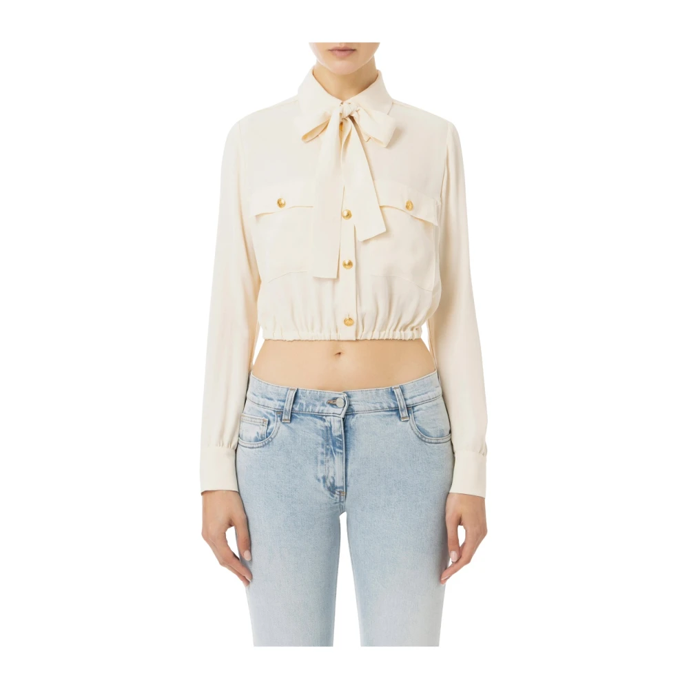 Blouses & Shirts > Blouses - - Elisabetta Franchi - Modalova