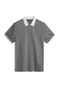 polo-devon-jacquard-noir-logo-classique