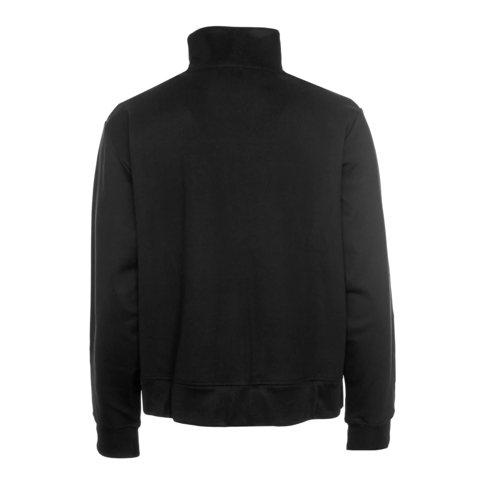 Arte Antwerp Sportieve Track Jacket met opstaande kraag Black Heren