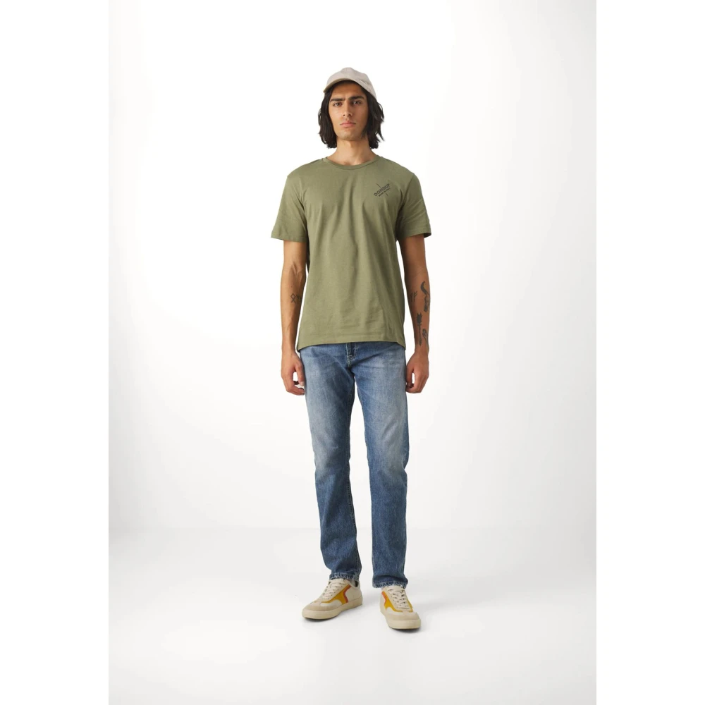 Dondup Blauwe Regular Fit Jeans Blue Heren