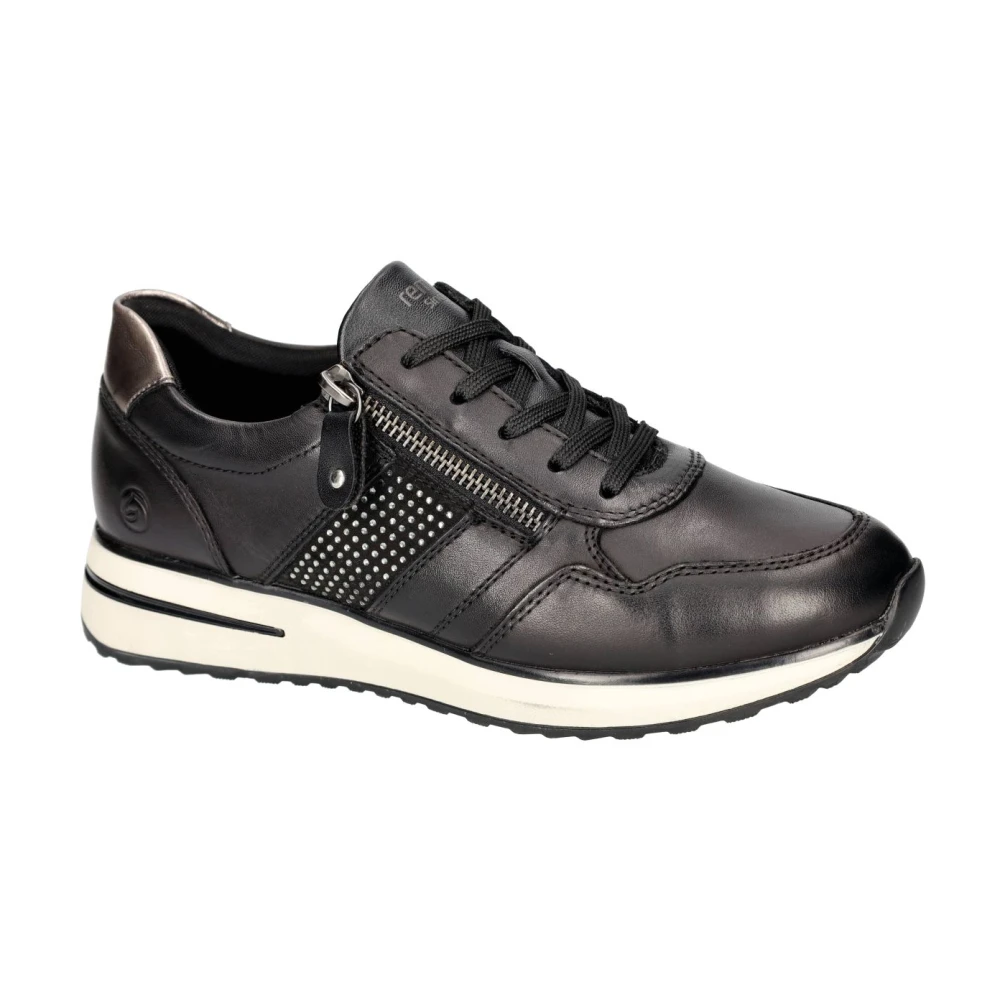 Remonte D1G13-03 Sneakers Dames Schoenen Zwart