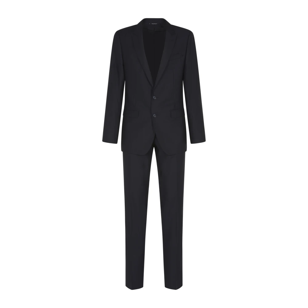 Dolce & Gabbana Elegante Jurken Fu3H1 + M2083 Blue Heren