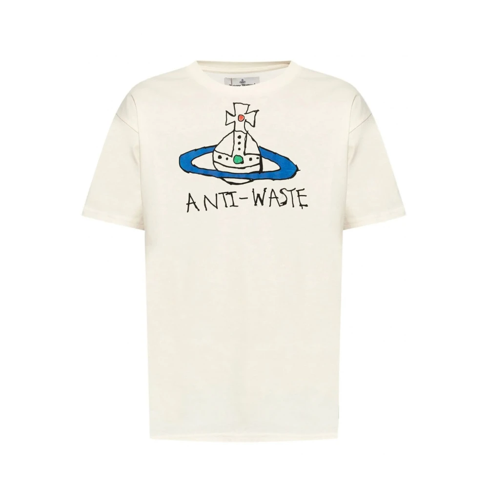 Vivienne Westwood Antiwaste Classic T-Shirt in wit White Heren