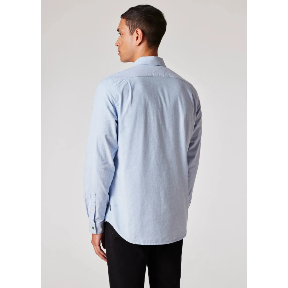 PS By Paul Smith Stijlvol Overhemd voor Mannen Blue Heren