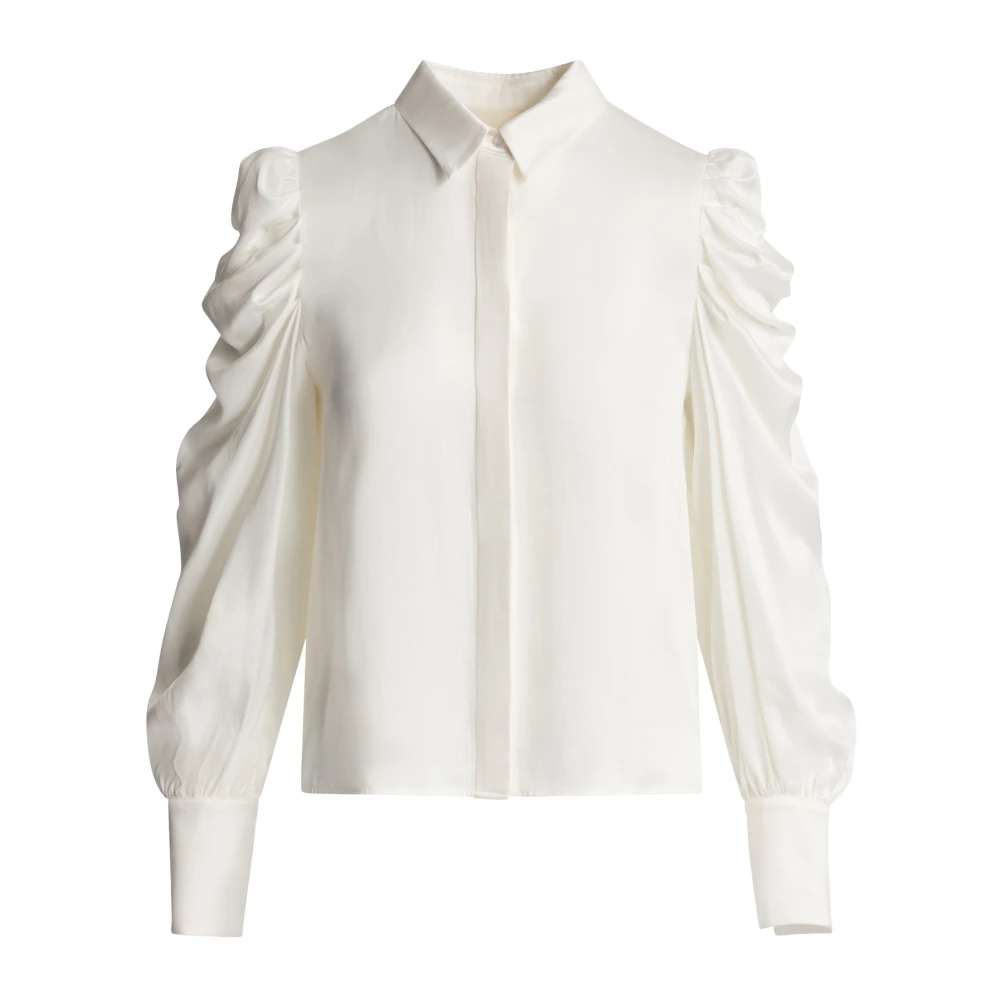 Wakakuu Icons Elegante Lyon Blouse voor Vrouwen White Dames