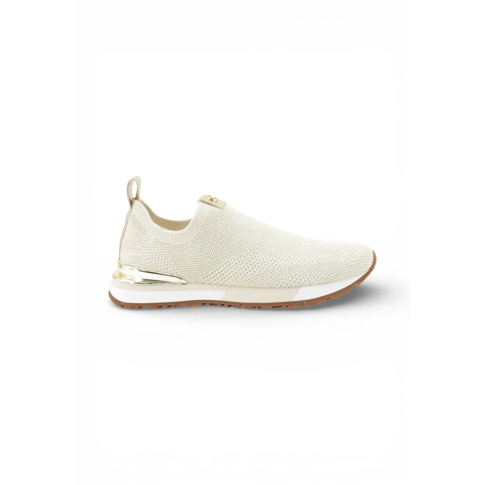 Michael Kors Women's Beige Sneakers, 3 Uk, Trainers