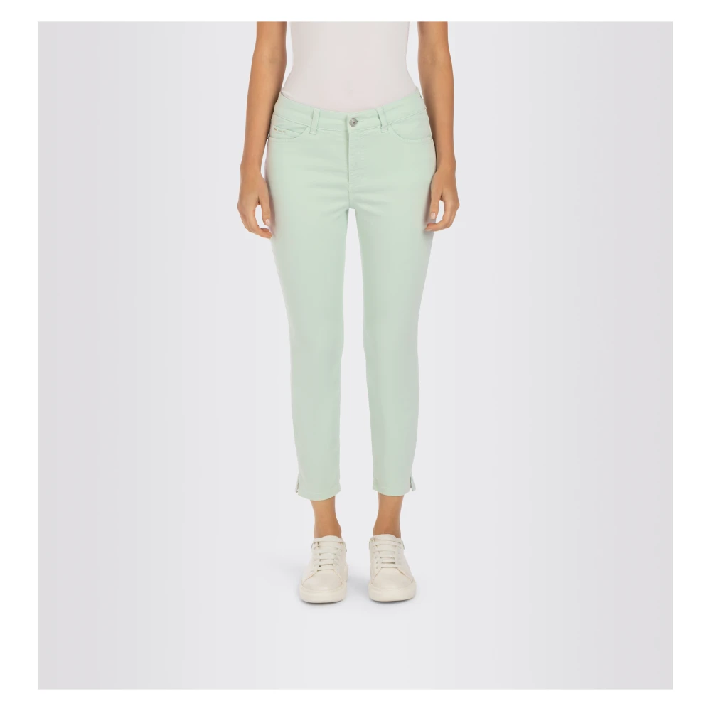 MAC Skinny Jeans Green Dames
