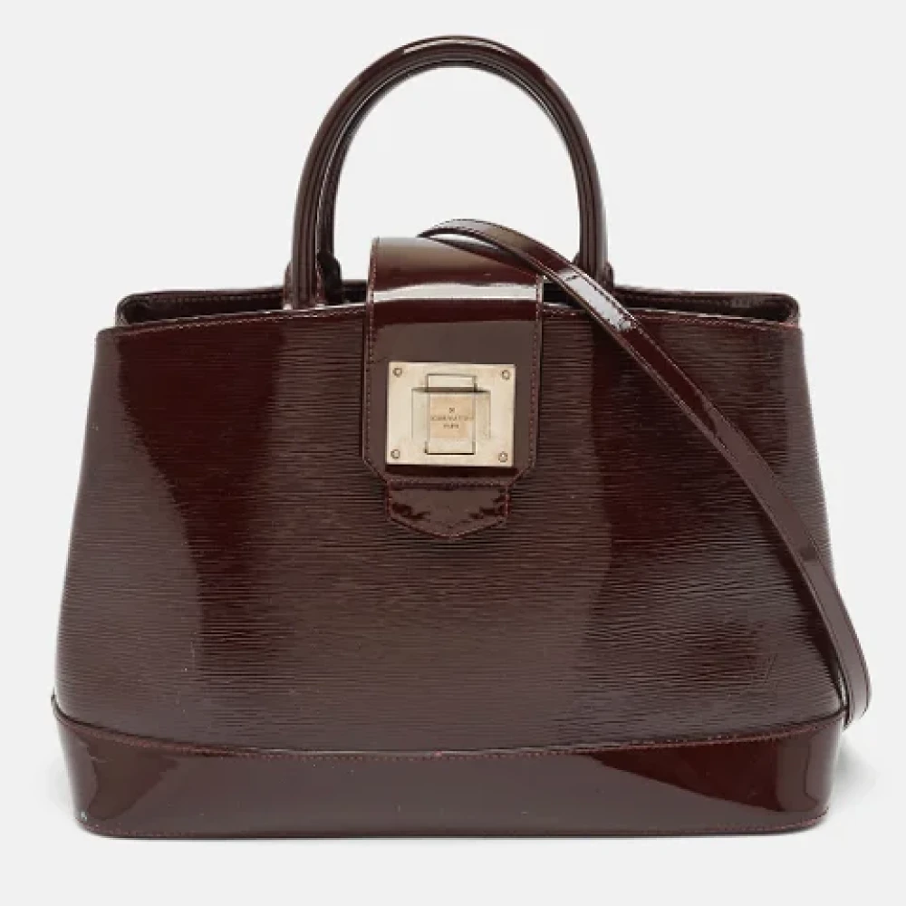 Louis Vuitton Vintage Pre-owned Leather louis-vuitton-bags Red Dames