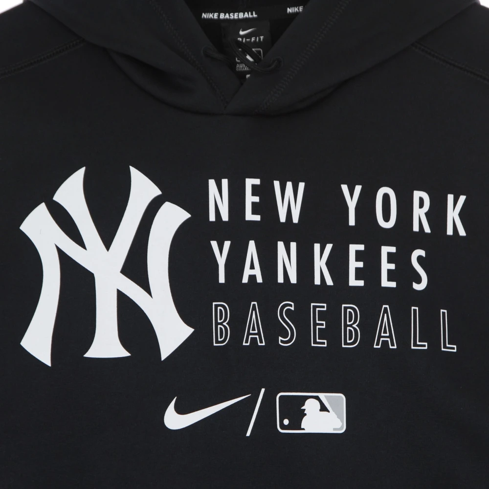 Nike MLB Baseball Therma Hoodie Neyyan Blue Heren