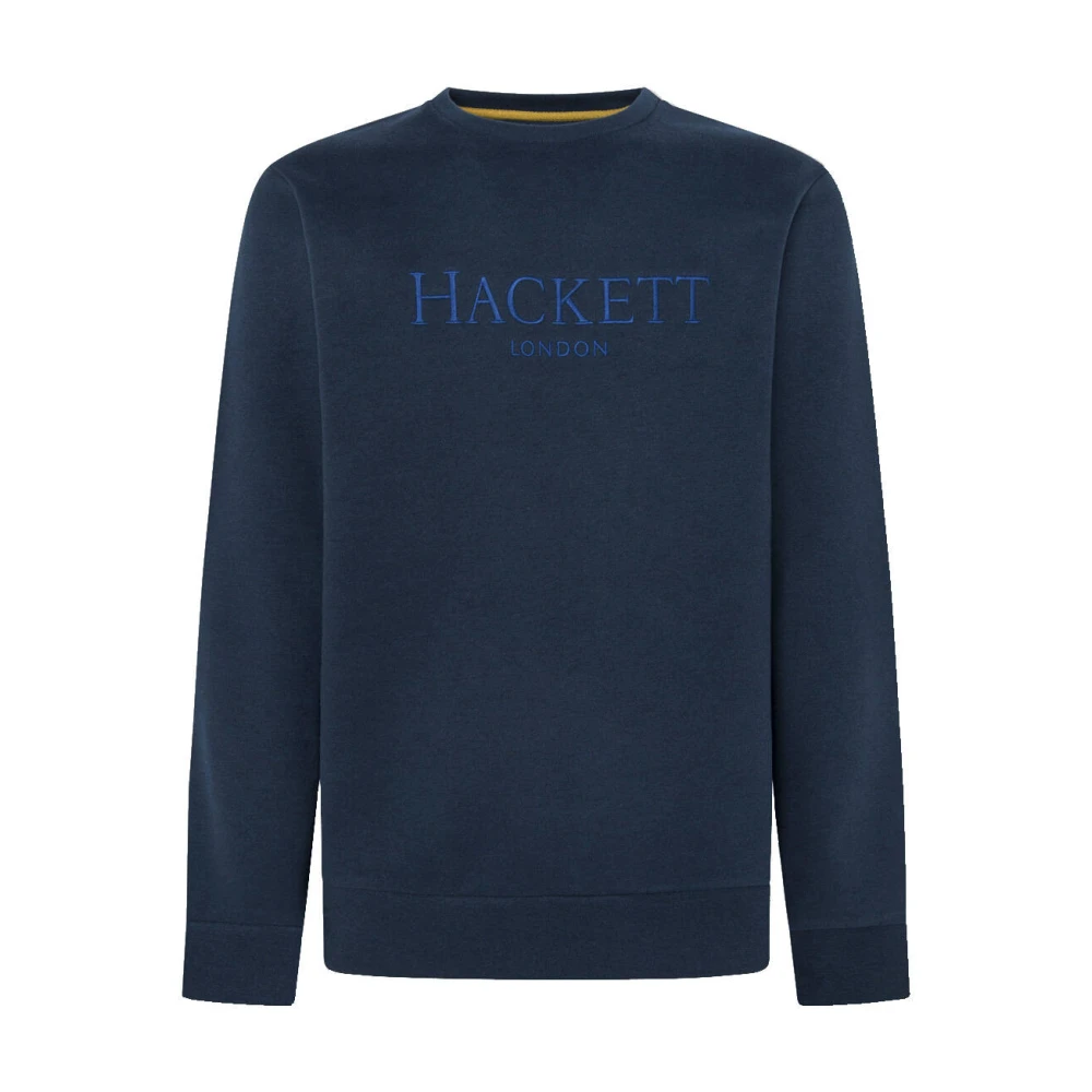 Hackett Stijlvolle Pullover Sweater Blue Heren