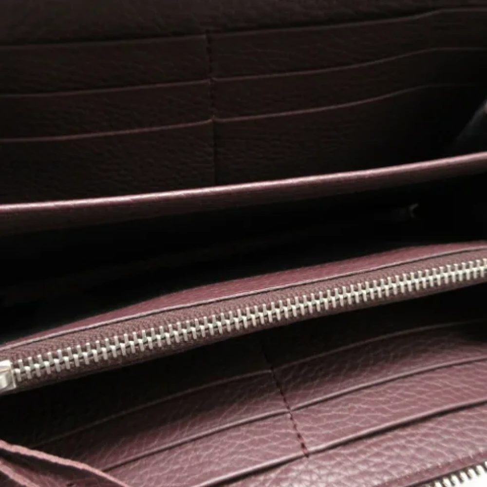 Balenciaga Vintage Pre-owned Leather wallets Brown Dames
