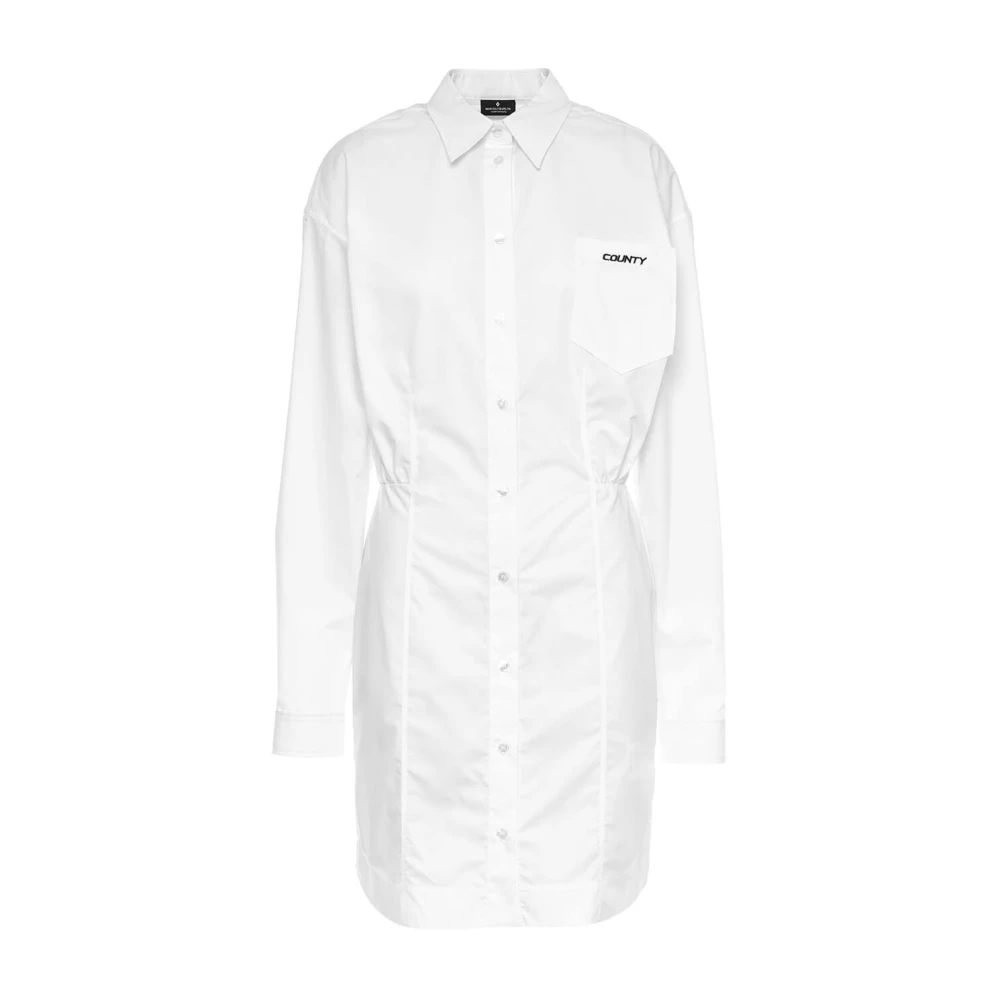Marcelo Burlon Stijlvolle Jurk Cwdb109S20Fab0010110 White Dames
