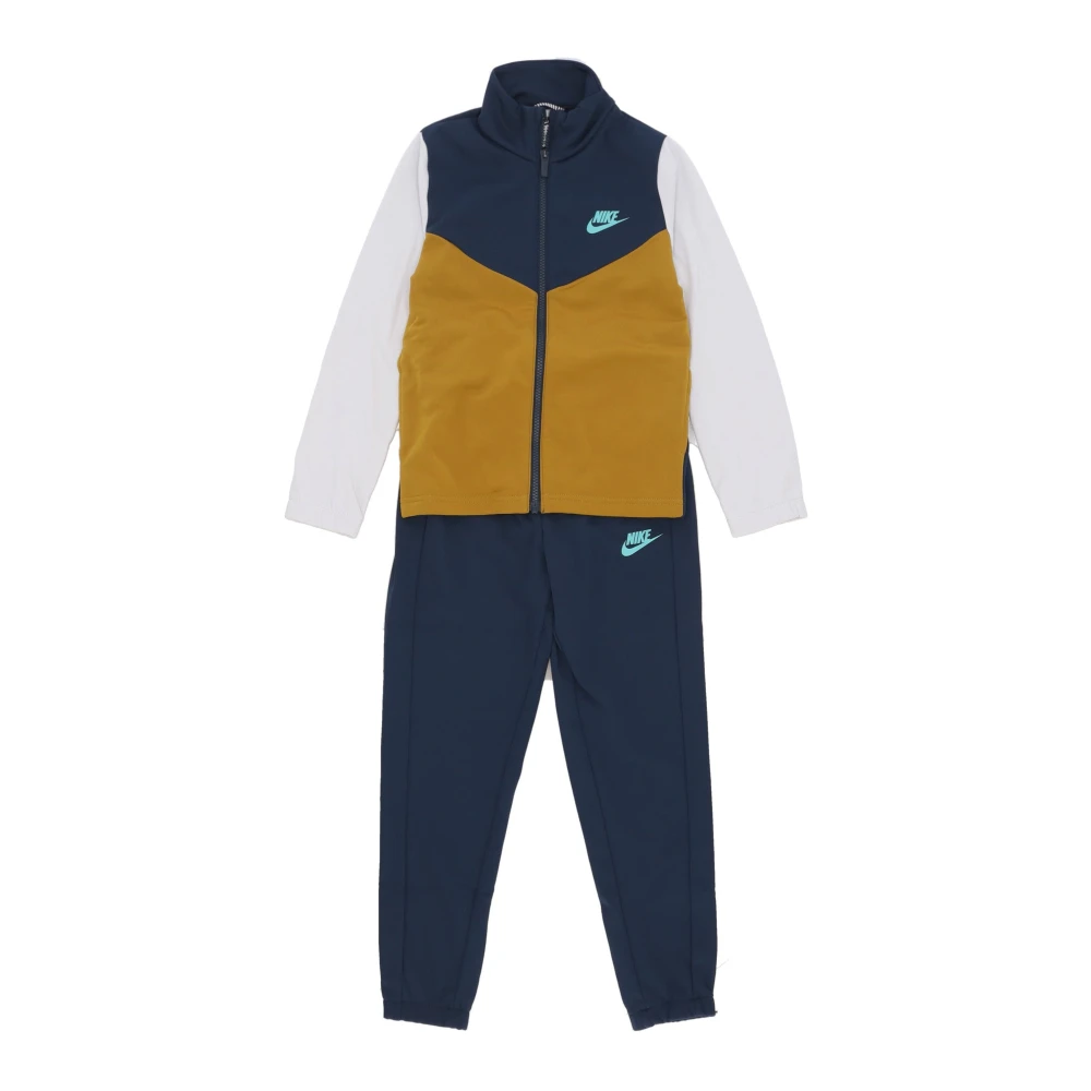 Nike Boys Multicolor Kids Sport Sets, S, Full-Zip Tracksuit