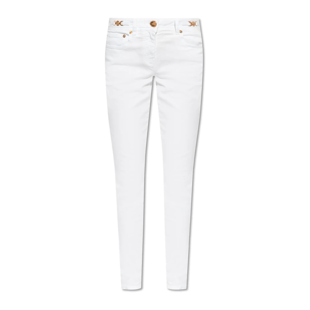 Versace Tapered jeans White Dames